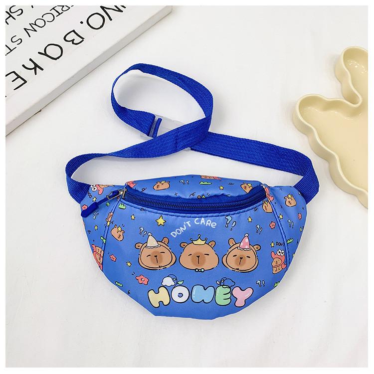 Детская легкая нейлоновая поясная сумка для детского сада, приключений на открытом воздухе и повседневных милых нарядов