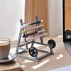 Yousheng Стойка для штанги Подставка для ручек Маленькая стойка для приседаний Органайзер для ручек с штангой Мини-стойка для приседаний Настольное украшение для декора офиса