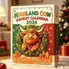 Cow Advent Calendar  - 3D Handmade Highlachristmasgift