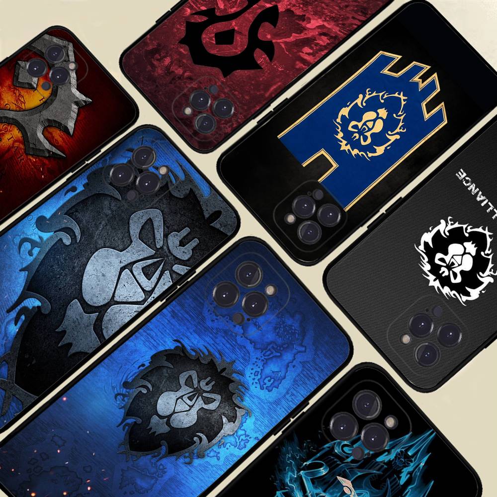 Чехол для телефона World of Warcraft Для IPhone 14 Plus 13 Mini 11 16 15 17 Pro Max Защитный Ударопрочный