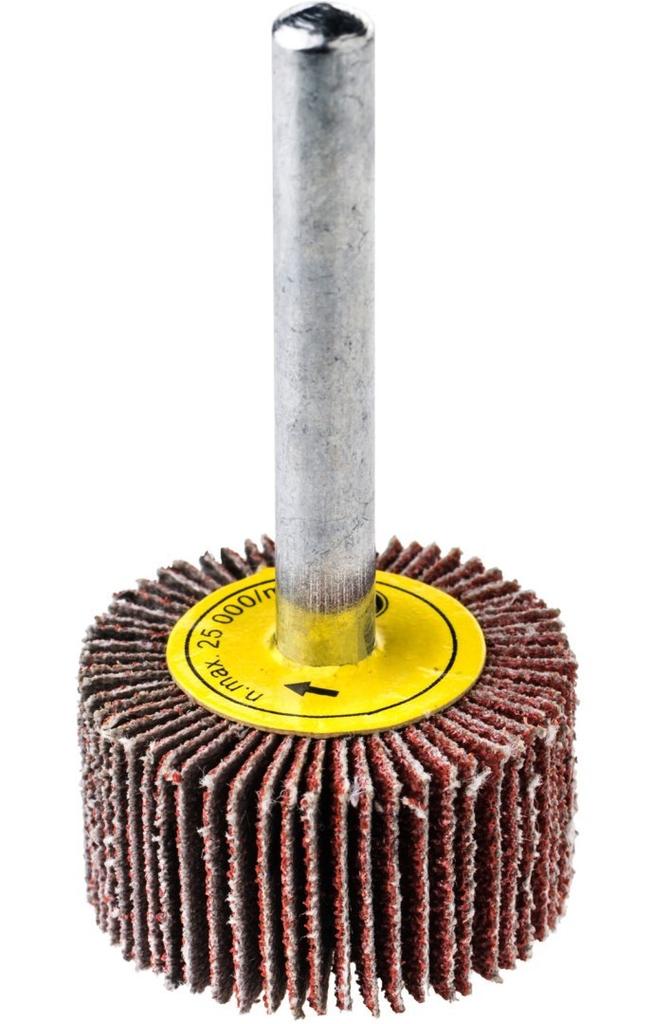 Flap wheel, 30 x 15 x 6 , shank, P