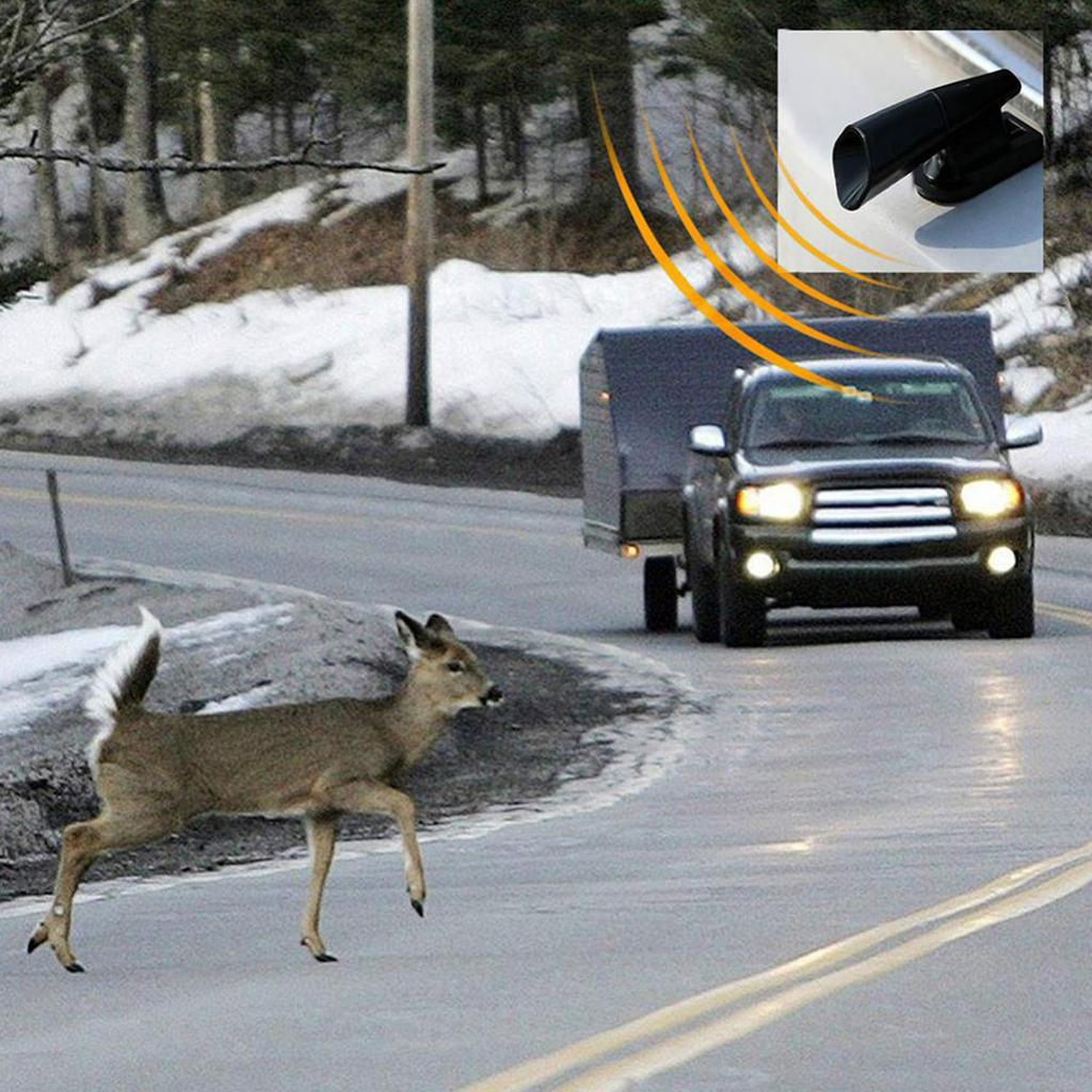 2шт автомобильный свисток для оленей предотвращает столкновения оленей отпугиватель животных ультразвуковой свисток предупреждает оленей дикая природа предупреждающее устройство грузовик
