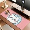 Мультяшная M-Momonga C-Chiikawa Коврик для мыши Для офиса Игр И клавиатур Нескользящий Большой Водонепроницаемый