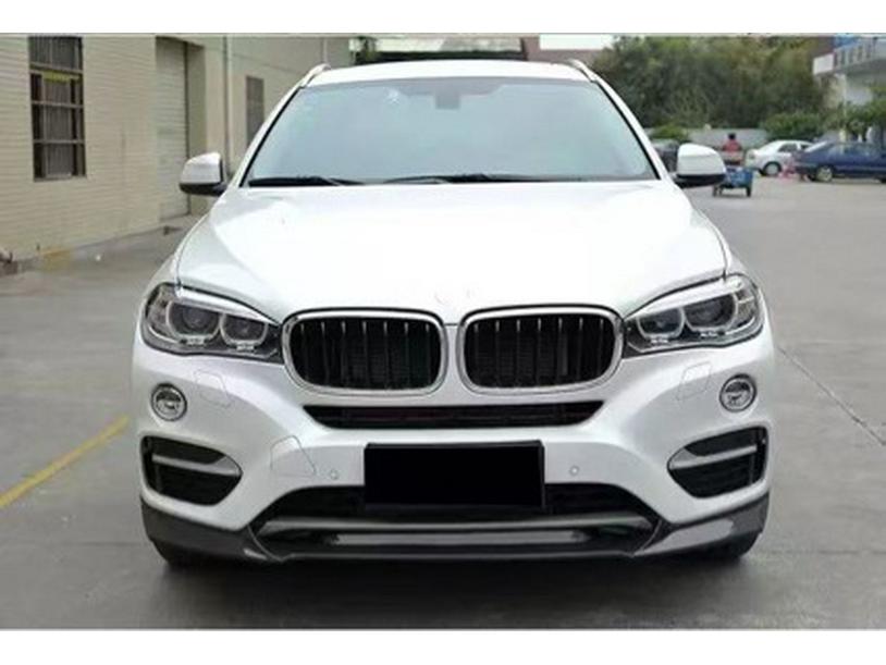 Обвес из углеродного волокна для BMW X6 F16: Передний сплиттер, Задний диффузор, Пороги, Заднее антикрыло.