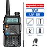 Baofeng Walkie Talkie UV-5R Type C Charging 2200mAh Dual Band Ham Vhf Uhf Fm Cb 128CH Portable Long Range Handheld Two Way Radio