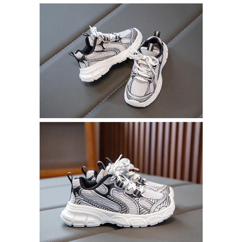 Спортивная обувь для папы на платформе Детская обувь Обувь для больших детей Обувь для малышей Мальчики Девочки