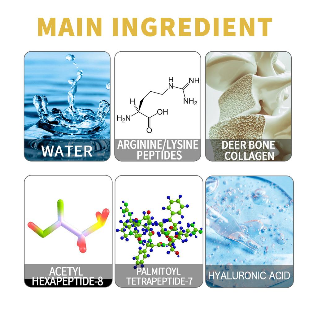 EELHOE Коллагеновая пленка Бумажная растворимая маска для лица Ткань Антивозрастной растворимый водный наполнитель для лица Полный коллагеновый лифтинг Уход за кожей лица 10 мл
