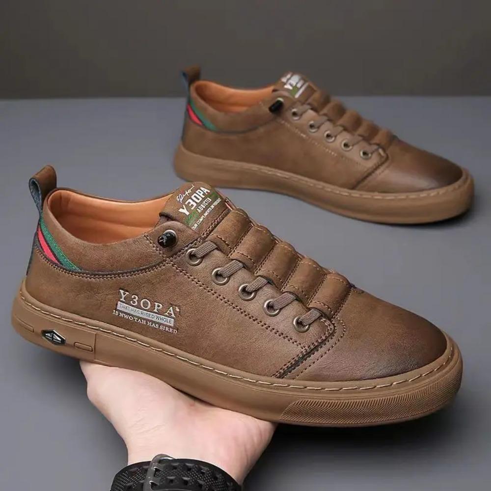 Летняя дышащая обувь на мягкой подошве, повседневная мужская обувь, универсальная и модная мужская трендовая обувь на шнуровке