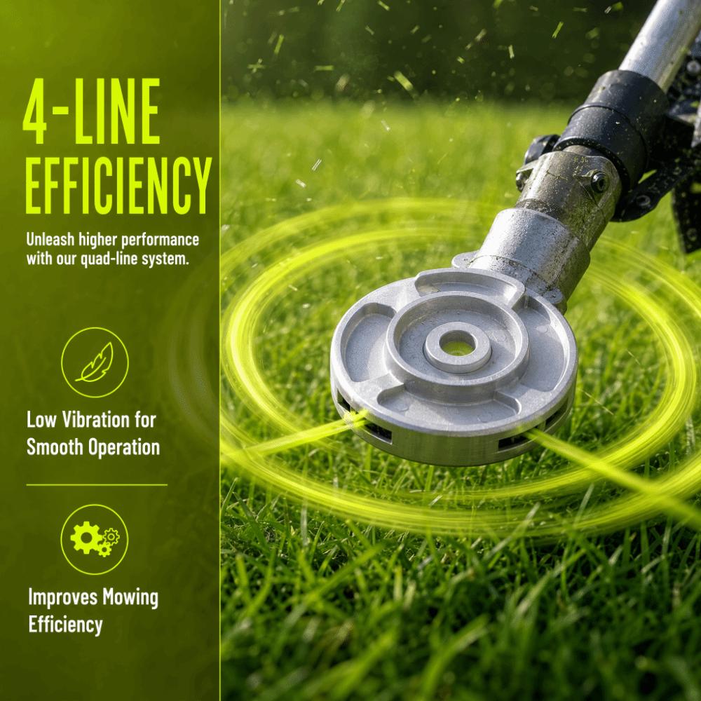 1pcs/3pcs Circular Shape Trimmer Head Replacement Aluminum Trimmer Head For Weed Eater