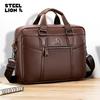 Мужская кожаная сумка Офисные сумки для мужчин Сумка Мужская сумка для ноутбука из натуральной кожи Мужская сумка-тоут Портфель Сумка