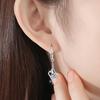 Крючки для ушей и серьги в виде крыльев ангела для женщин, японские и корейские простые и модные темпераментные универсальные крючки для ушей в виде крыльев