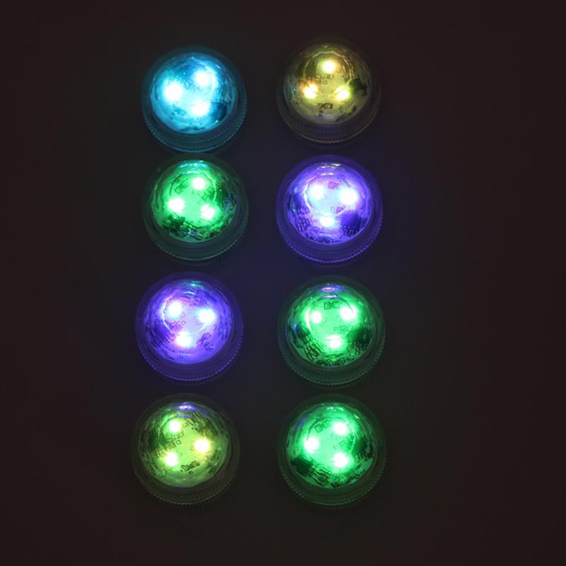 Хорошая лампа высокого качества RGB аквариум ваза украшение для вечеринки дайвинг водонепроницаемый светодиодный светильник свеча декор праздник 1 шт новый сменный 13 цветов свеча