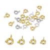 2Pcs Spring Ring Clasp With Open Jump Ring Jewelry Clasp Connectors For Chain Necklace Bracelet Jewelry Making