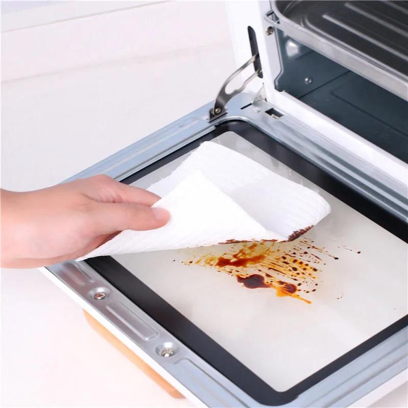 50 шт./рулон Ленивая тряпка одноразовая салфетка для уборки нетканое полотенце для мытья посуды впитывающее бумажное полотенце кухонные принадлежности тряпки