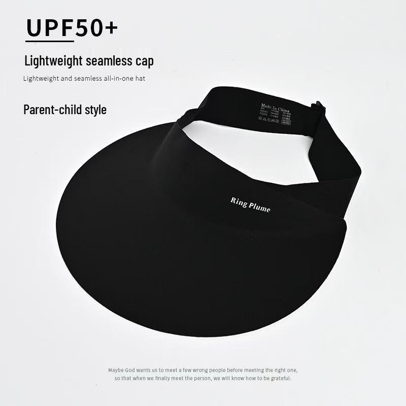 Детская шляпа-козырек UPF50+, Унисекс, Широкие поля для защиты от УФ-излучения