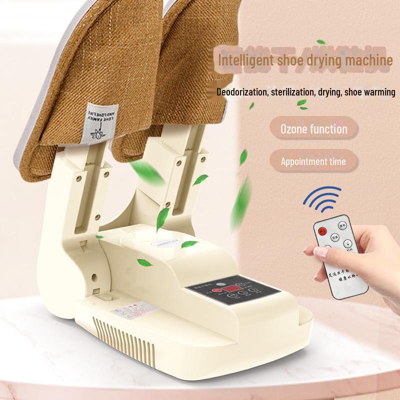 Portable Telescopic Shoe and Sock Dryer with Intelligent Timing, Ozone Sterilization, and Deodorization