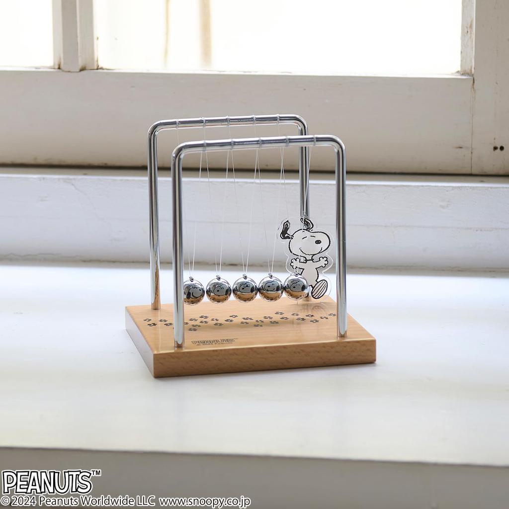 Колыбель Chatani Sangyo Snoopy PEANUTS xx Fun Science Newton's H13,5 W13,5 D11,5 см 151-333002