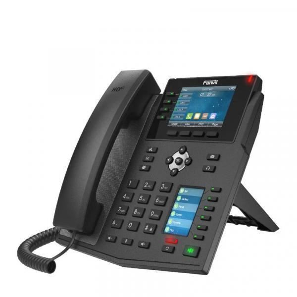 Téléphone Enclume X5U - Écran Couleur 3,5 Pouces - Bluetooth 4.2 - Audioconférence À 6 - Réseau 10/100/1000 Mbps
