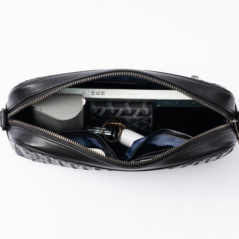 Весна/лето мужская сумка через плечо Head Layer из коровьей кожи, модная мужская сумка, повседневная сумка через плечо