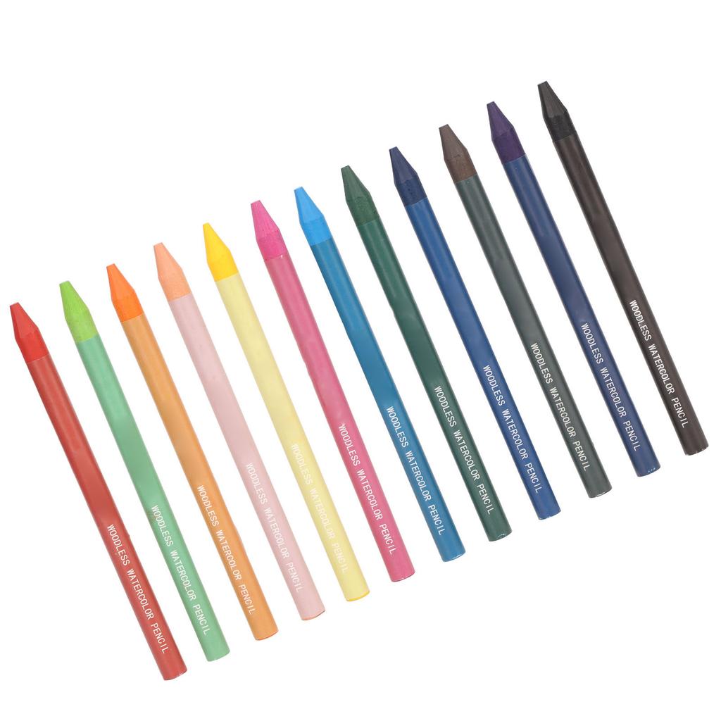 Набор цветных карандашей 12 цветов акварельные сердечники водорастворимые экологически чистые карандаши для рисования для искусства