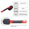 Car Tires Sponge Waxing Polishing Brush with Handle Car Tire Tyre Wheel Polish Brush Dust Remover Detailing Clean Tool