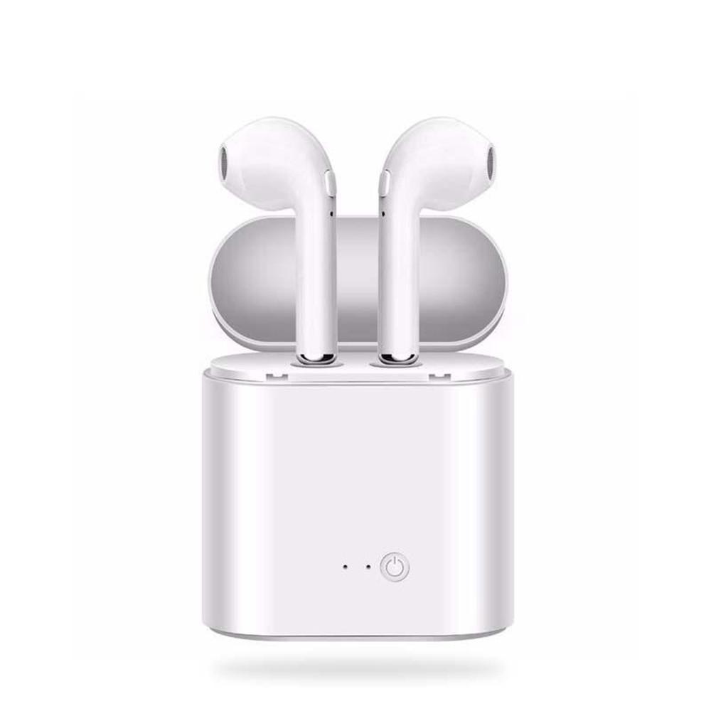 Беспроводные наушники Bluetooth, гарнитура, наушники I7s TWS 5,0, стереонаушники с басами и зарядным устройством