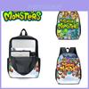 Мультяшный рюкзак My Singing Monsters для детей, вместимость 20 л