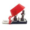 Double Terminal Fuse Block 30-300 AMP MRBF Two Stud Fuse Holder Durable Compact Marine Rated Battery Fuse Holder