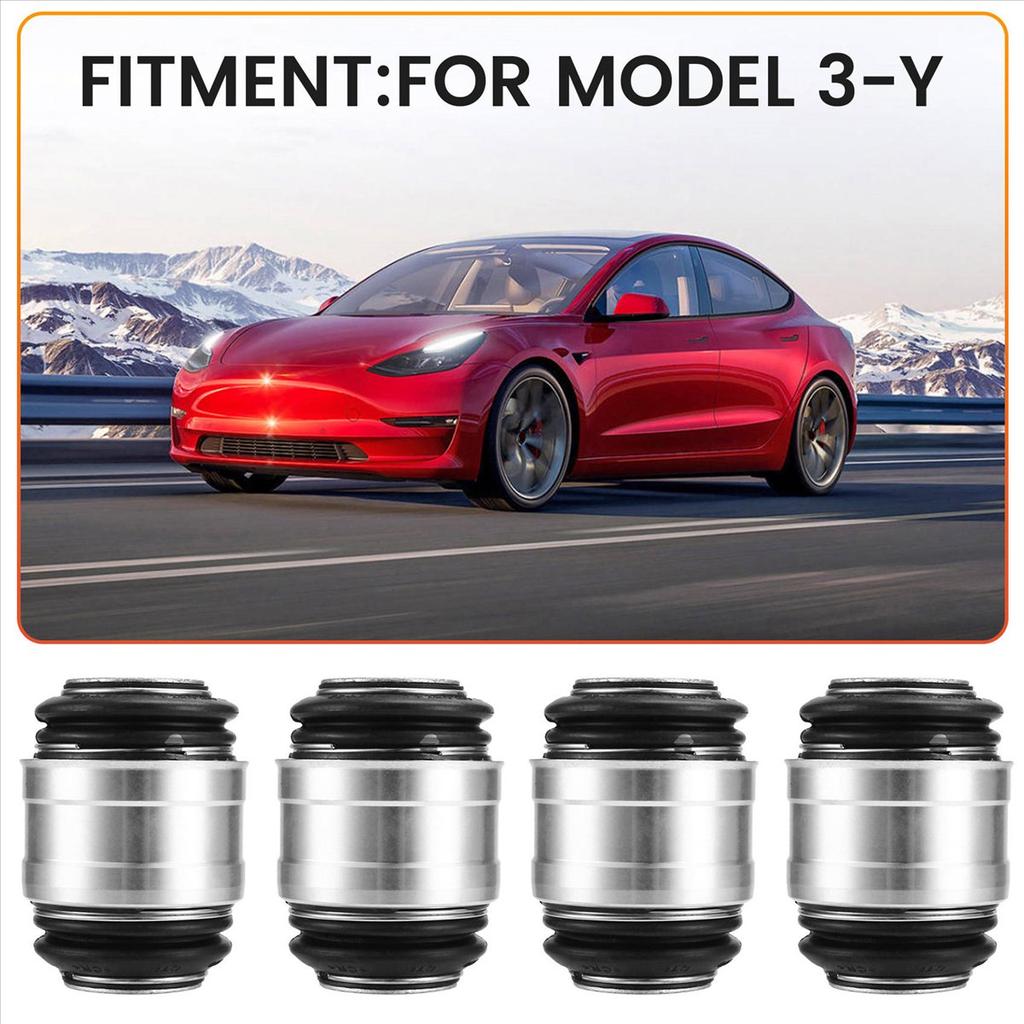 4 PCS Rear Steering Knuckle Bushing 1188412-01-E for Model 3/Y Parts
