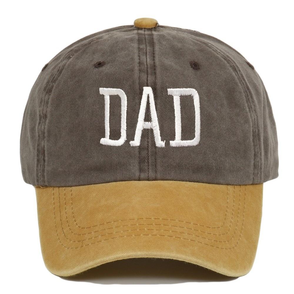2pcs/set Washed Cotton Couple Mom Dad Baseball Cap Adjustable Sun Hat Vintage Dad Hat For Man Women