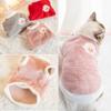 Rabbit Plush Winter Warm Dog Cat Fleece Jumper Warm Pet Clothes Sweater Puppy Vest Outfit