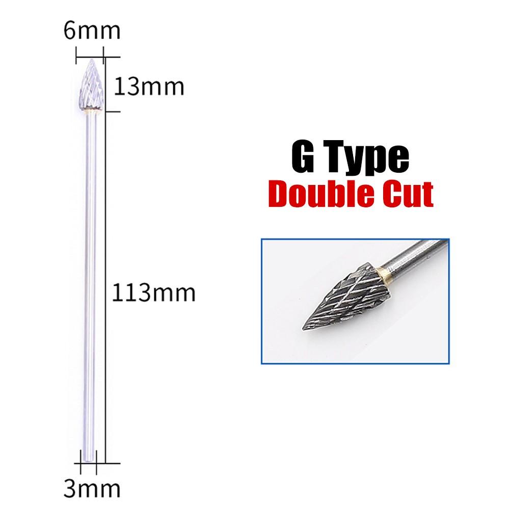 Rotary Burrs Double Cut High Production Efficiency