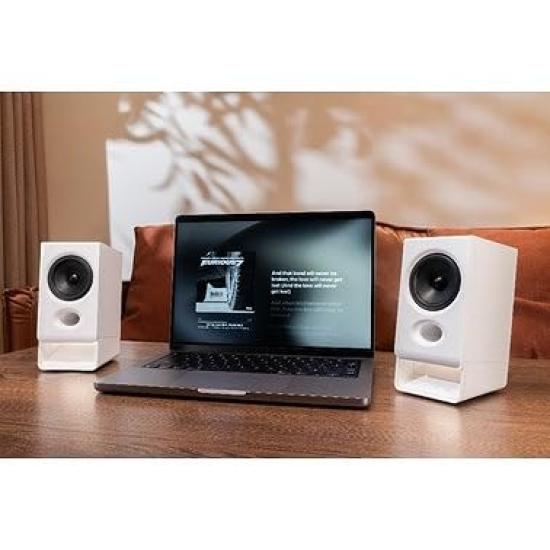 USB-динамик Edifier с 3 входами, мощностью 5 Вт и разъемом для наушников (USB, Bluetooth, AUX), Выход, (R20BT, Белый) ED-R20BT-WH