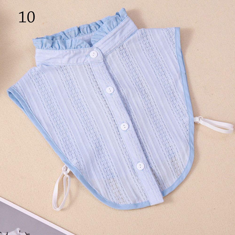 Fashion Classic Cotton Shirt Fake Collar Blouse False Collar Clothes Accessories Lapel