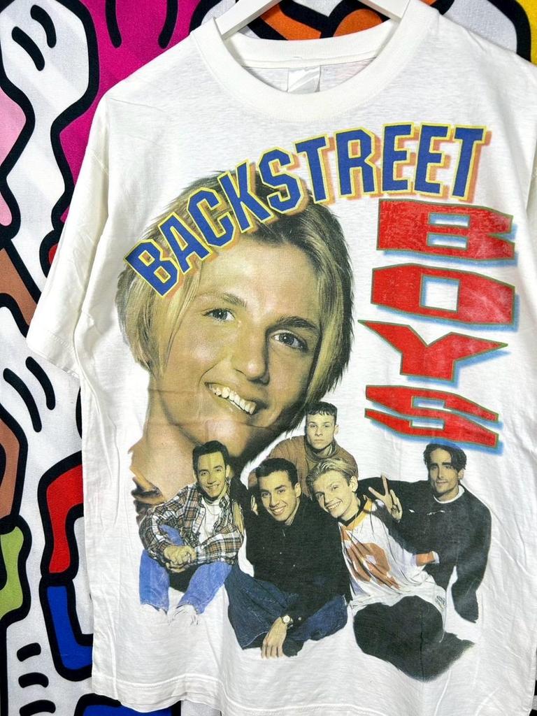 Vintage 90s Backstreet Boys Euro tshirt size L