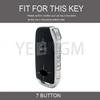 YELINGM TPU Car Remote Key Case Cover Shell Fob For Kia Carnival 2021 2022 Sedona  KA4 EX SX Carnival LX Fiesta 2023 Accessories
