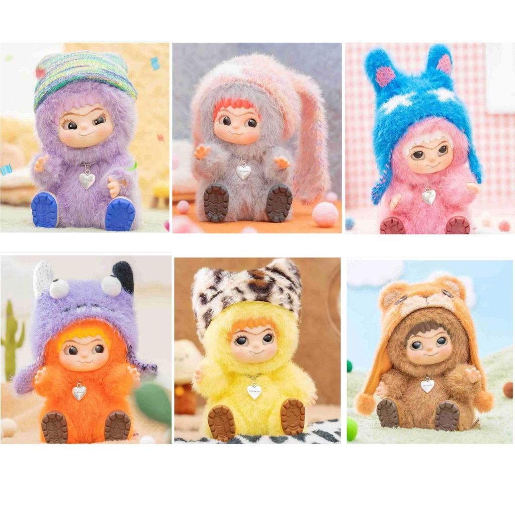 WAKUKU Plush Toy Blind Box - 6 Styles Cute Anime Character Stuffed Animals, Surprise Gift for Kids Children Party Favors Accessories and Decorations