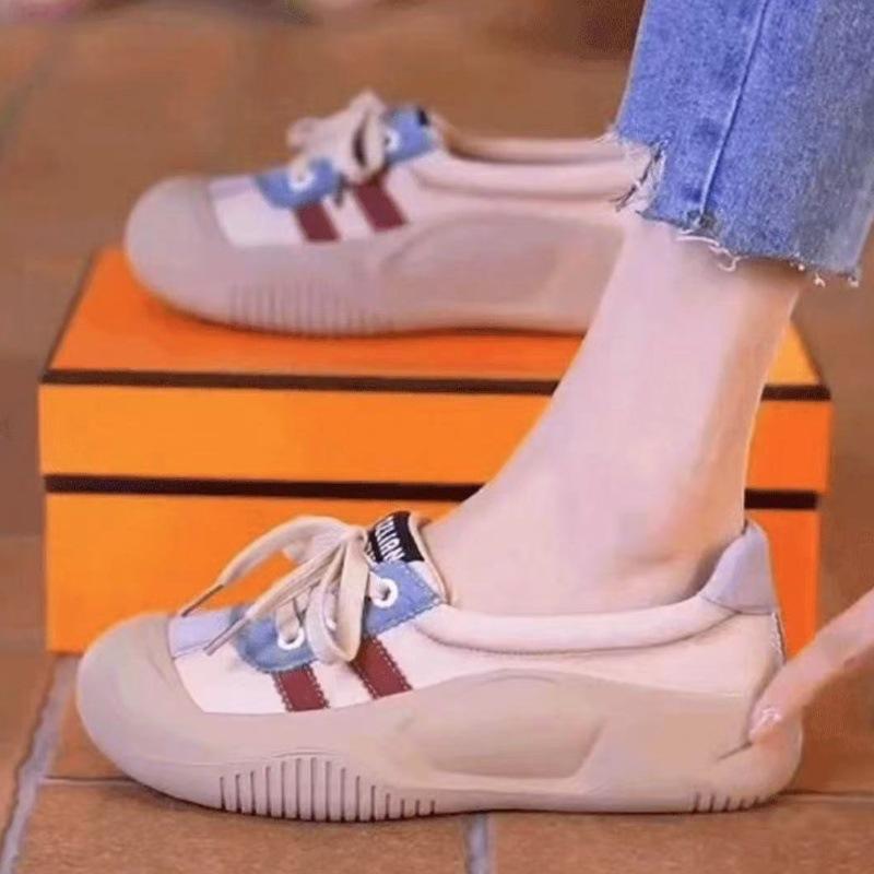 Autumn New Ins Breathable Little White Shoes Women's Low-top Casual Board Shoes Platform Muffin Shoes