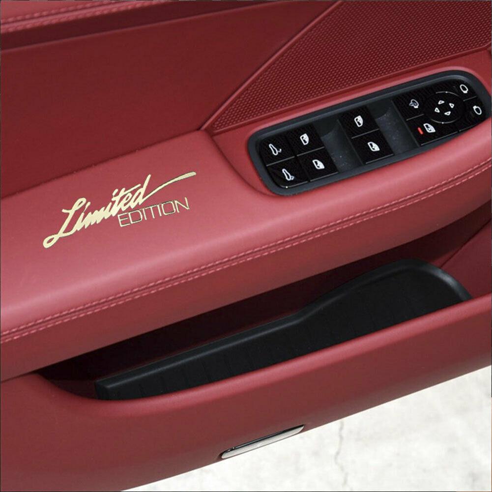 2 шт. Ограниченная серия металлических наклеек 3D металлическая эмблема значок мотоцикл автомобильные наклейки украшение для стайлинга автомобиля