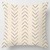 Fashion Classic Square Pillow Vertical Bar, Geometric Pattern. Car, Living Room Sofa, Cushion Cover, Pillow Case