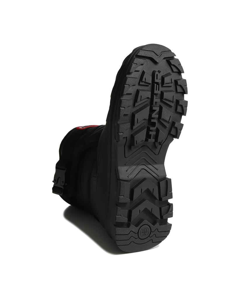 Hunter [Unisex] Intrepid Buckle Short Snow Boots - Black