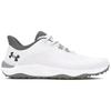 Under Armour Кроссовки для гольфа Drive Pro Spikeless Wide Белый Металлик Серый Металлик Мужские 3026921-100