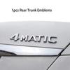 4matic 3D ABS  Car letter trunk 4 Matic  Logo stickers and badges are suitable for Marseille ML 320 CDI C300
