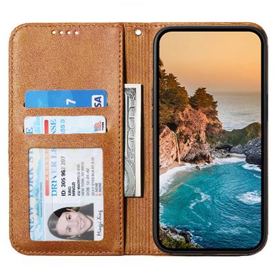Чехол для Realme 12 Pro 5G/Realme 12 Pro+ 5G из ПУ кожи с ромбовидным тиснением+ТПУ чехол для телефона