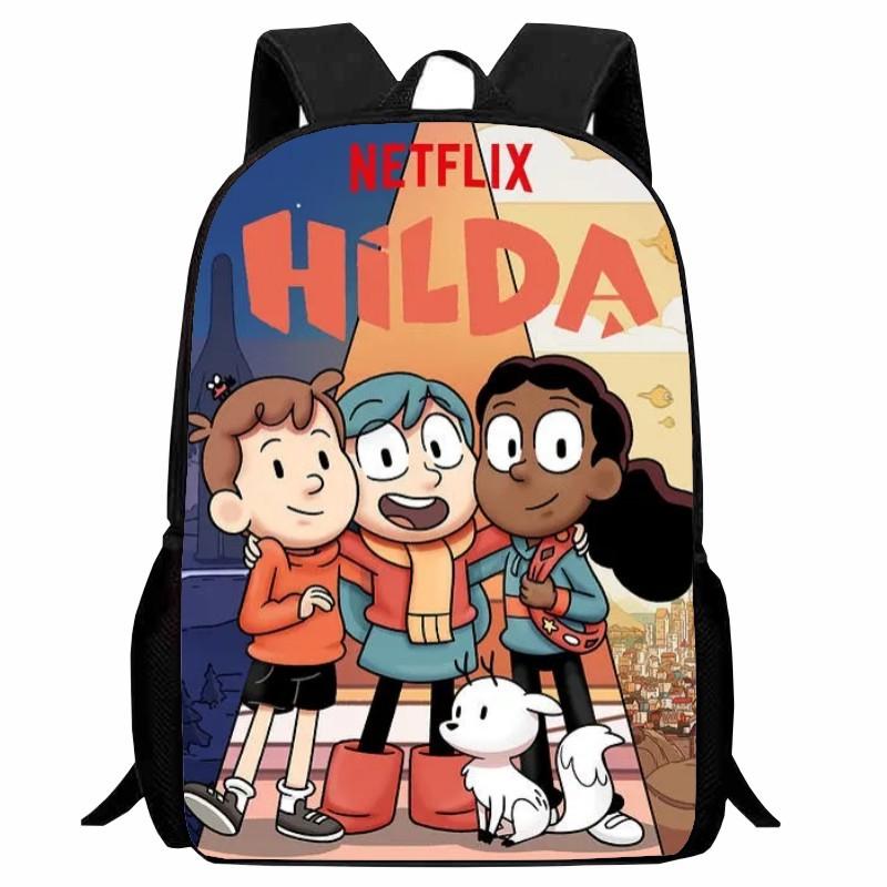 Рюкзак Hilda Seasoning School Bag с принтом, Мультяшный Аниме Рюкзак для 12 класса