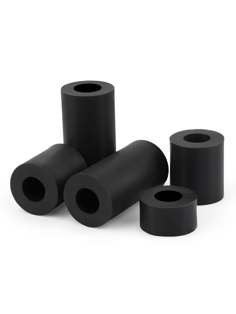 Black ABS Straight-Through Insulating Spacer Sleeve for M2.5-M14