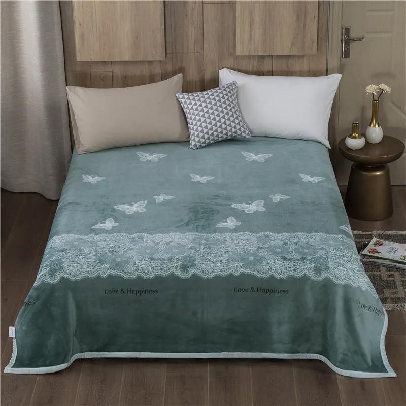 Белое цветочное одеяло, роскошное теплое, пушистое, мягкое, уютное фланелевое одеяло для дома, дивана, кресла, декоративное одеяло для спальни, кровати