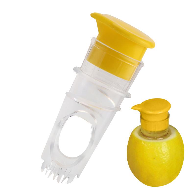 Manual Lemon Juicer Manual Fruit Juicer Squeezer Built-In Filter Manual Fruit Squeezer Screw Top Juice Squeezer for Pinics