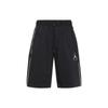 Jordan Jumpman Тканые шорты со средней талией и однотонной отделкой Мужские брюки Черные CK6818-010