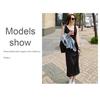 2025 Korean Style A-Line Sleeveless Summer Dress - Spaghetti Strap Mid-Length Women's Clothing